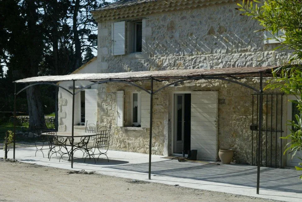 Pergola, treille en fer forgé