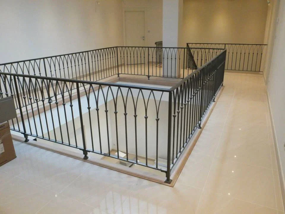 Rambarde, garde-corps thermolaquage